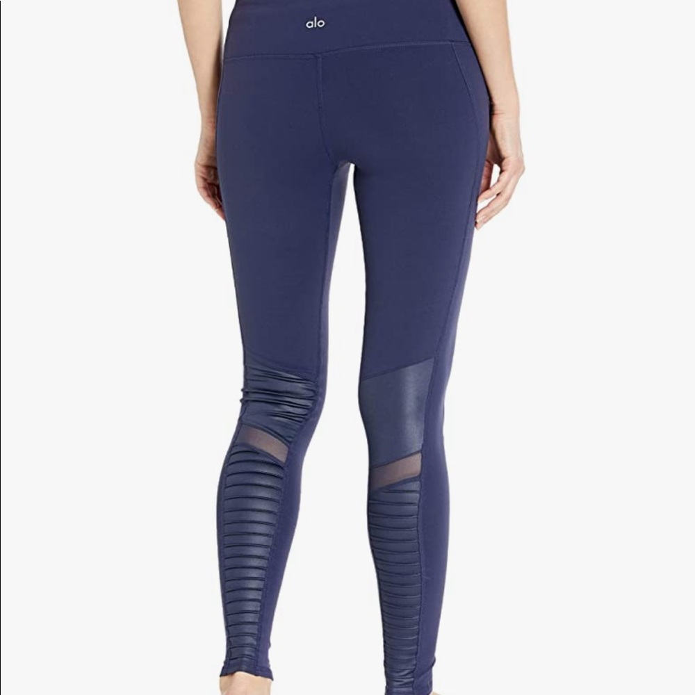 Alo Yoga Moto Legging Navy L